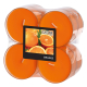 8 Flavour by GALA Maxi Duftlichte Ø 59 mm · 24 mm orange - Orange in Polycarbonathülle